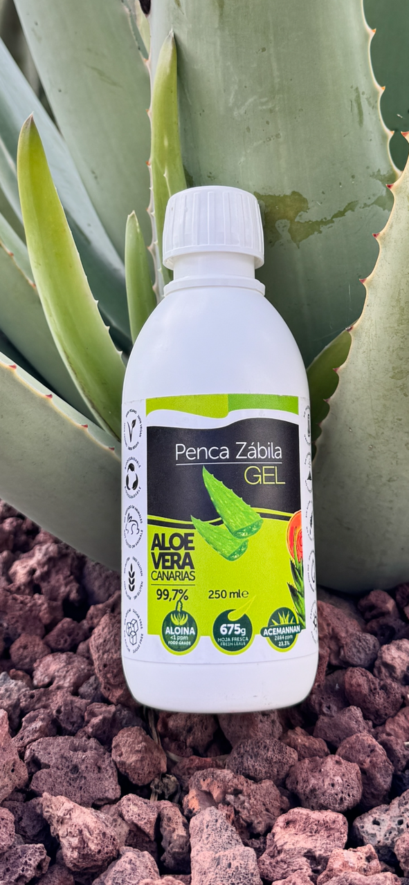 Kanárská Aloe vera - gel 99,7 %, acemannan 2884 mg/l, 250 ml - Obrázek 8