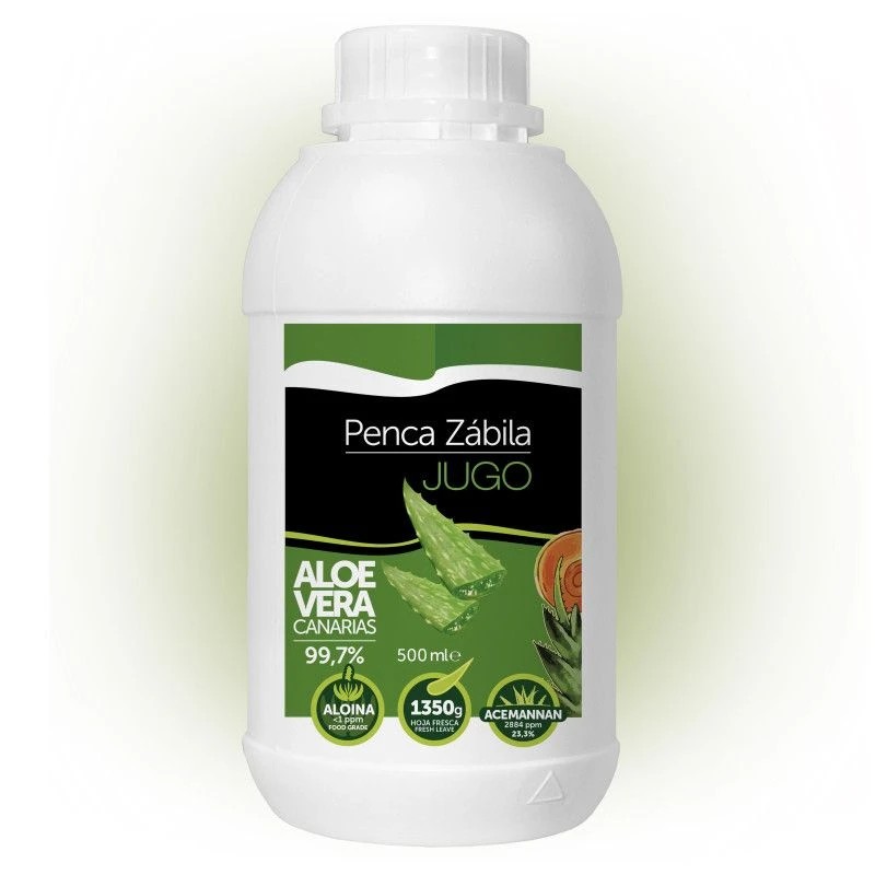 Kanárská Aloe vera šťáva, acemannan 2884 mg/l