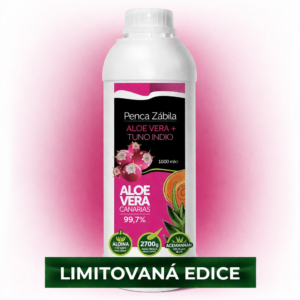 Kanárská Aloe vera šťáva, acemannan 2884 mg/l + kanárská opuncie 1000 ml